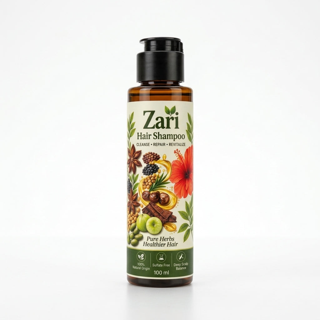Zari Hair Shampoo – Cleanse, Repair & Revitalize
